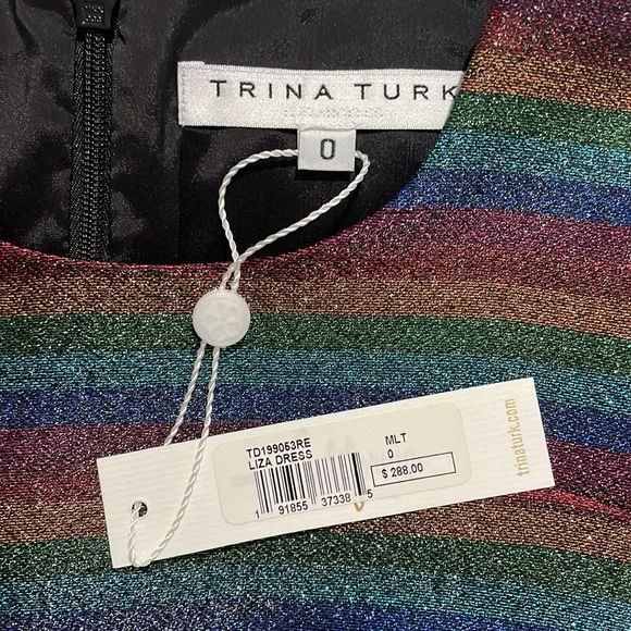 Trina Turk Liza Mini Shift Dress Size NWT